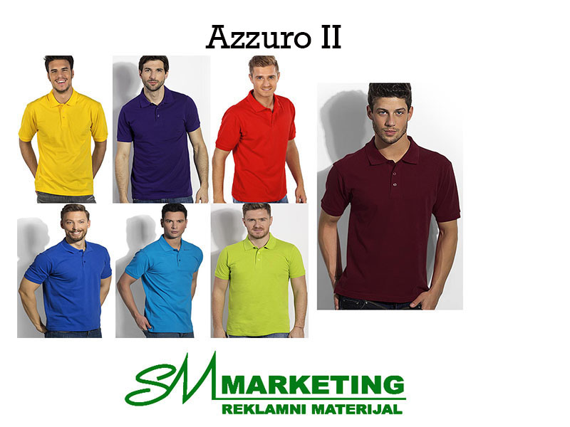 Azzuro ii, polo majica