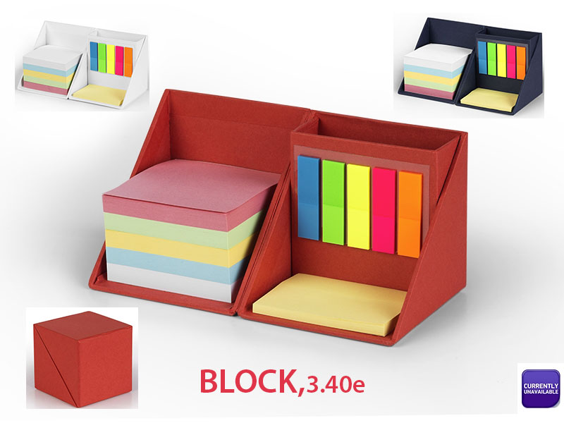 BLOCK, kartonski držač