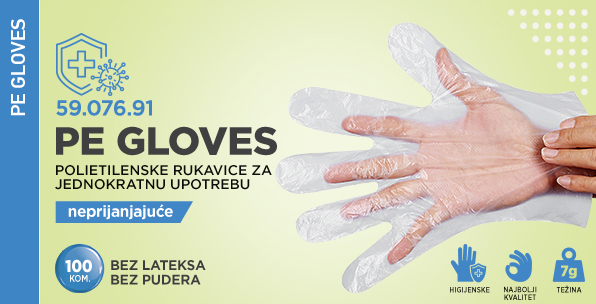 Pe gloves