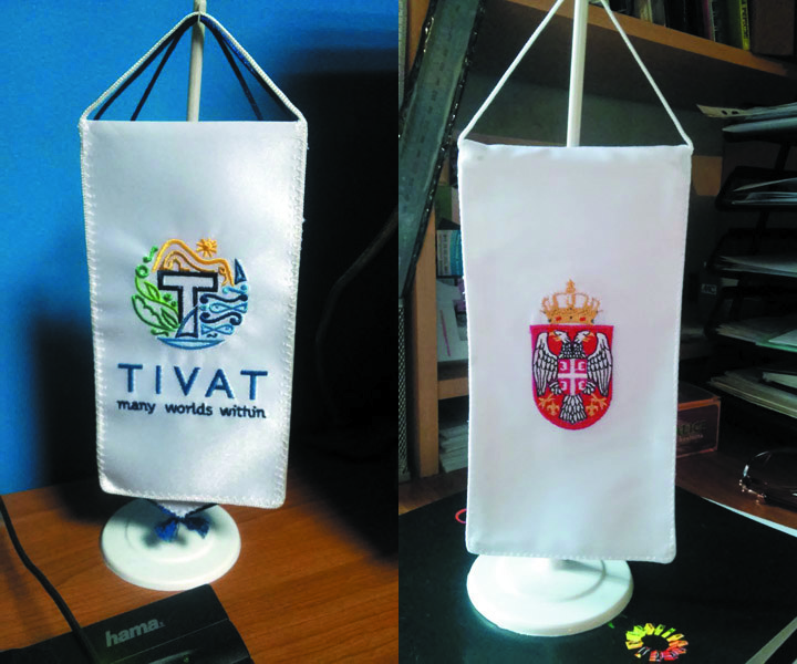 Zastavice od svile